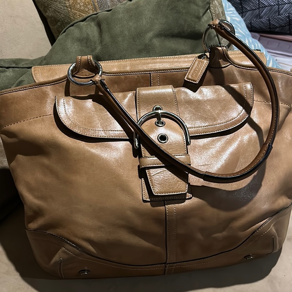 Lighter shade of brown.
